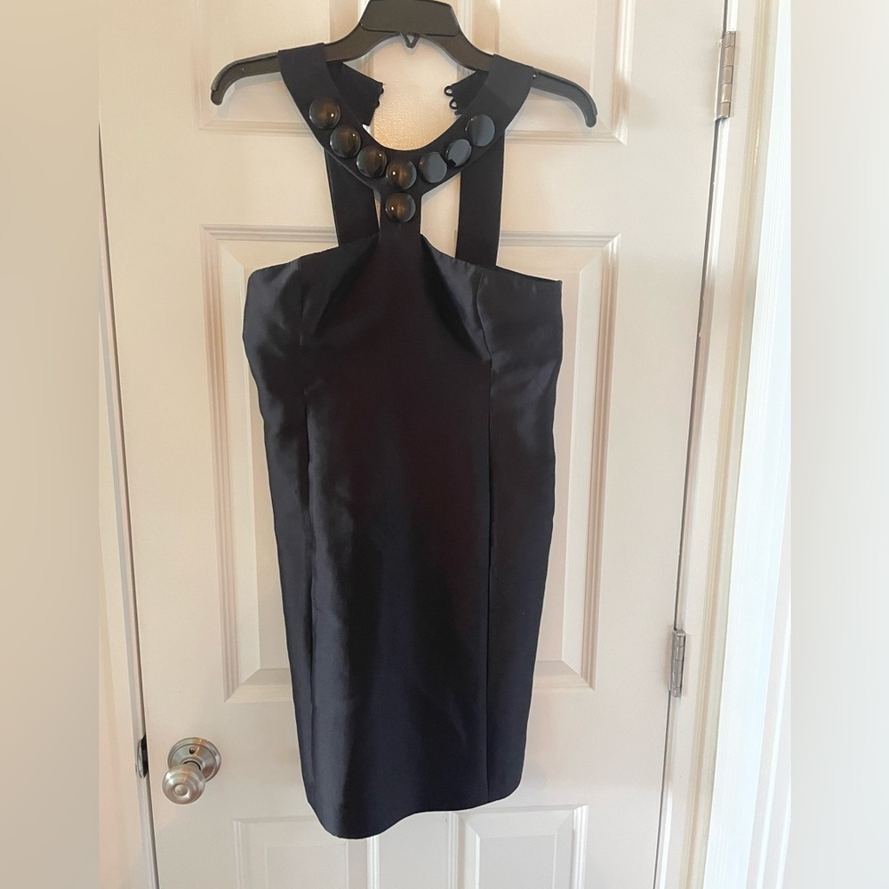 TIBI OF NEW YORK halter dress